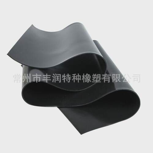 黑色耐高温氟胶板轴承减压减震橡胶板衬垫工业密封氟胶氟胶垫