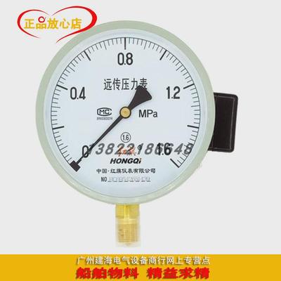 红旗牌远传压力表配变频器用 远程控制水压自动上下水