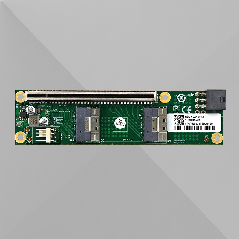 全新独立显卡 外接 扩展 外延 PCIe 4.0 16x 转SlimSAS 8654底板