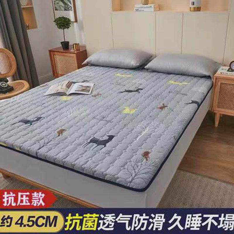 床垫可折叠榻榻米加厚软床垫1.5学生宿舍单双人1.8米海绵地铺垫子