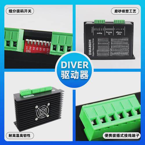 dm860h驱动器代替数字式86步进电机驱动器交直流通用dsp雷赛