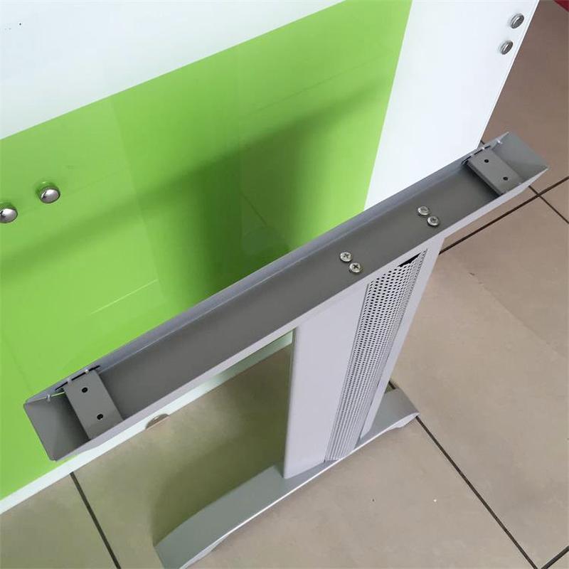 厂家供应台脚架工字脚烤漆钢架台架会议职员办公电脑桌架批发