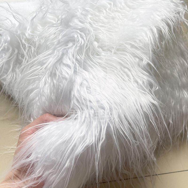 DIY毛绒布料滩羊毛圣诞胡子萝卜丝圣诞装饰布柜台货架摆设布