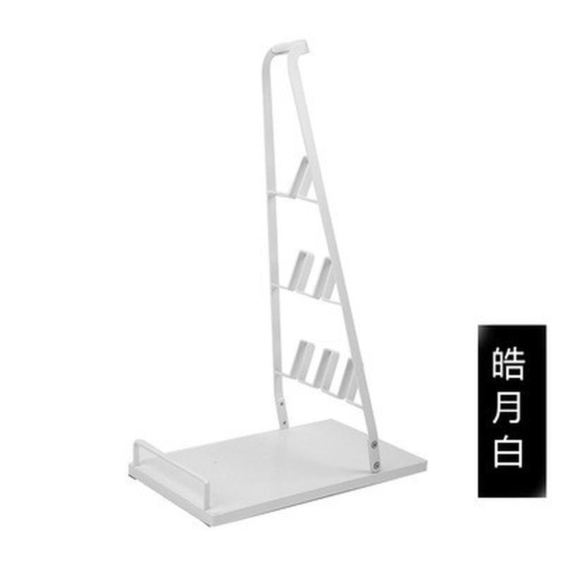 直销日式通用吸尘器拖把折叠收纳架铁艺置物架落地整理挂架