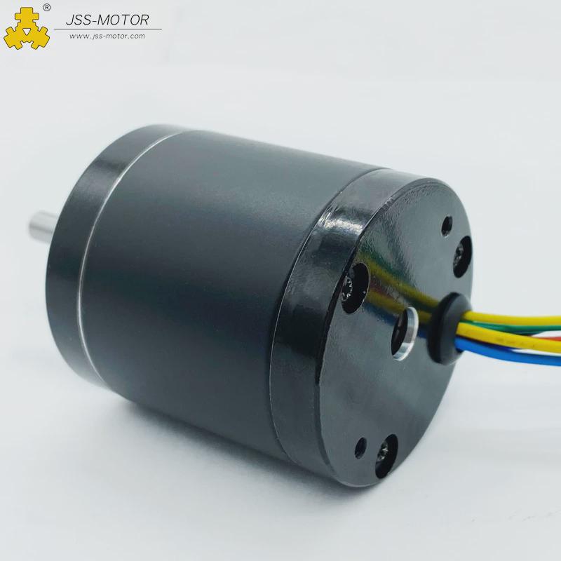 42圆形达无刷电机bldc霍尔高速6000转马直流额定12-24v功率达60w