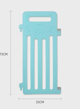 白色73CM加高宠物隔离围栏 单片式狗狗室内护栏 小型犬专用狗笼