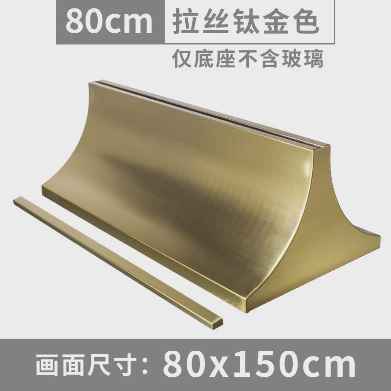 不锈钢玻璃广告玫瑰金指示牌立牌展架商场展示架水牌售楼部广告牌