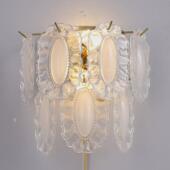 法式 饰灯主卧室壁灯 轻奢壁灯简约大气房间床头过道水晶玻璃创意装