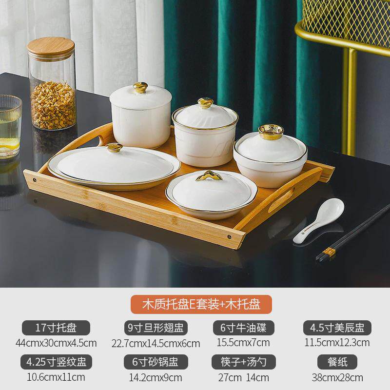月子中心精致餐盘月子餐餐具月子餐具一人食餐具套装产妇专用碗