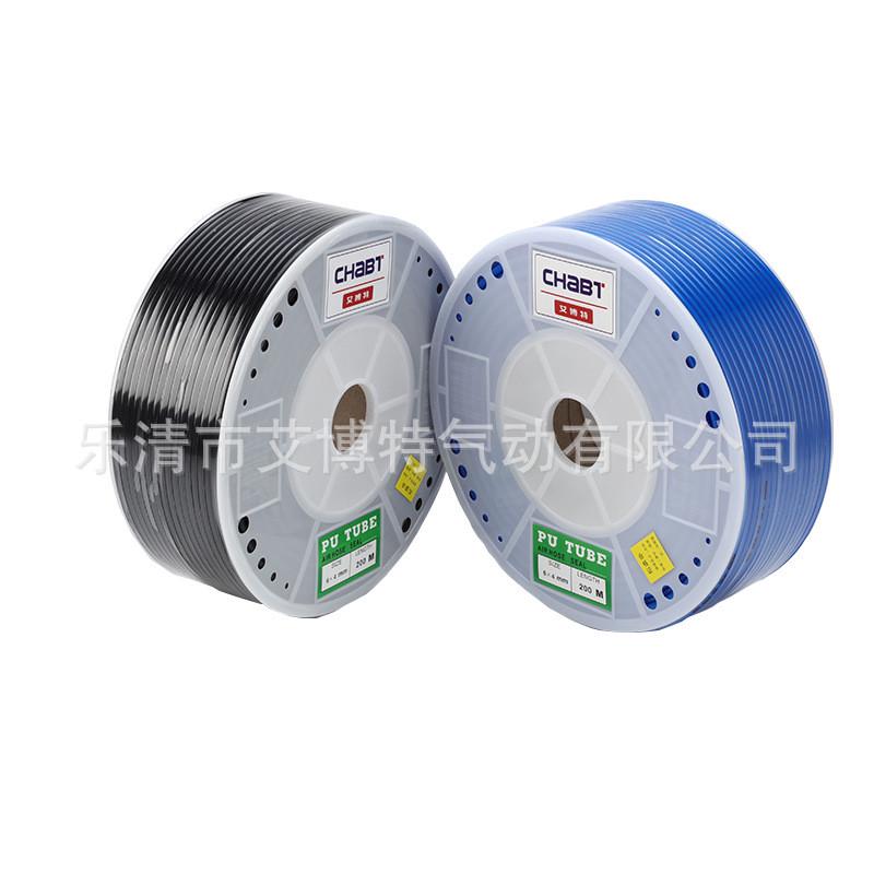弹供应pu气管气动软管6x4200m聚氨酯厂家簧管气动元件