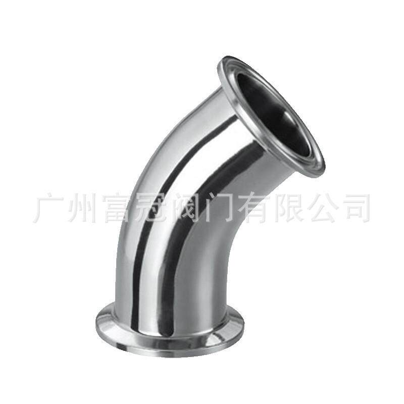 304不锈钢精级焊接弯头90度抛光弯头内外镜面弯头卫生抛弯管