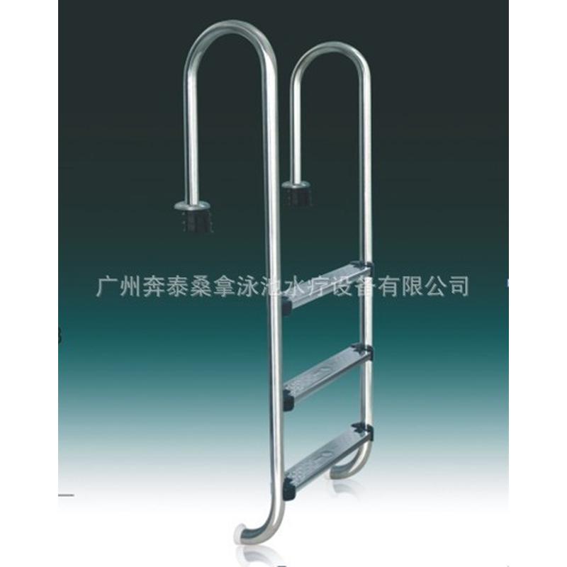 爬梯扶梯304不锈钢泳池扶梯泳池mc型2级梯级