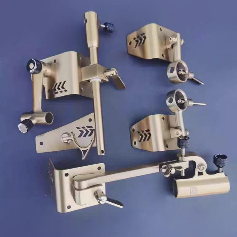 君田魅影x2g钓箱配件拐角炮台套装5直角雷臣2900专用件套不锈钢