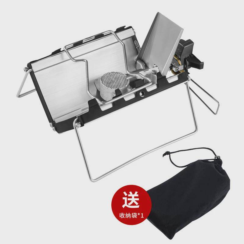 便携卡式炉户外迷你炊具燃气野外煮锅烧茶水露营便携套锅家用折叠