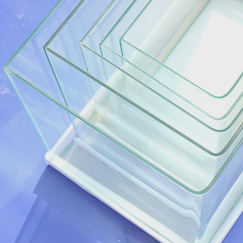 鱼缸套缸迷你小型玻璃水族箱客厅桌面观赏造景创意金鱼缸生态