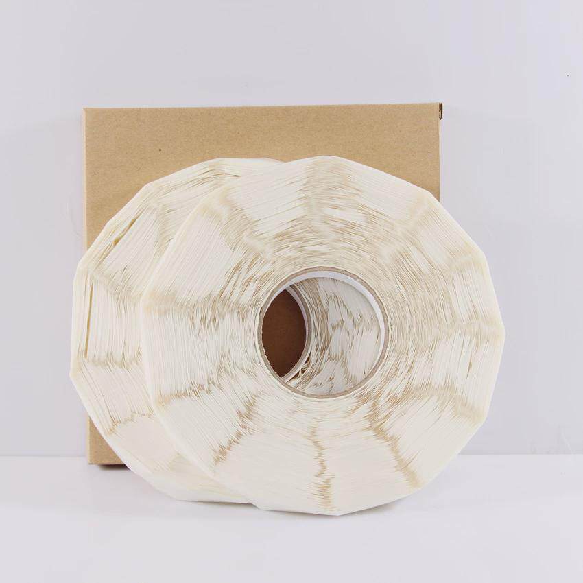 鼻涕粘高胶圆点点胶5000粒/卷果动胶包装磁铁固定可移无痕胶