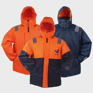 船用保暖工作救生衣秋冬季加厚保暖救生衣成救生浮力人大服