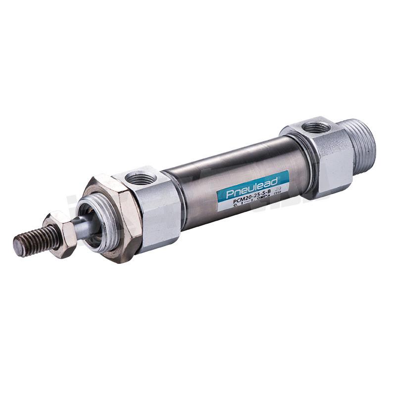 热销批量供应纽立得20~40缸径PCM20-200-20不锈钢铝合金迷你气缸