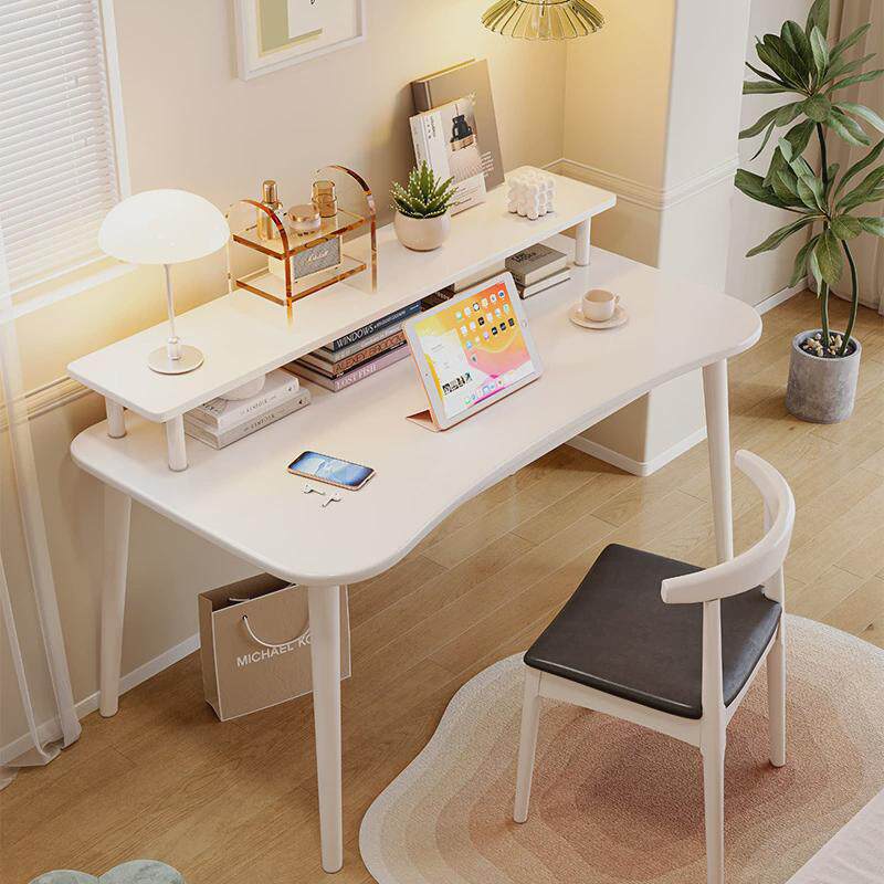 现代简约学习桌儿童书画桌写字桌家用纯实木书房家具小户型桌椅