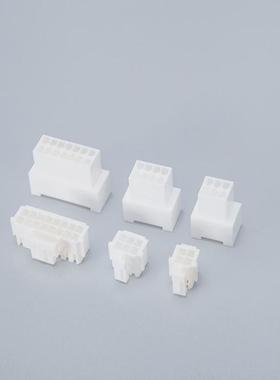 厂家供应phb空接胶连接器phb-2x2r母壳接插件2.0mmphb空接双排壳