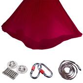 批发伸展带馆空中瑜伽吊床 弹力加宽瑜珈吊床 倒立家用瑜伽吊绳