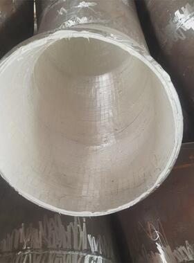 法兰焊接内衬陶瓷贴片大口径DN600*10+5气力输灰直缝弯管供应商