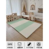 爬爬垫ixpe4cm折叠无缝款 婴幼儿地垫宝宝PU爬行垫家用加厚游戏垫