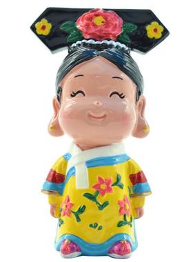 宫廷文创旅游小摆件皇帝小泥人家居装饰工艺品纪念品礼品实用创意