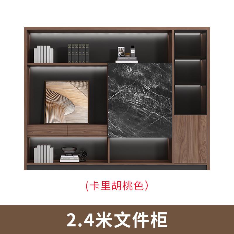 灯带办公文件柜办公柜档案柜资料柜木质文件柜储物柜书柜展示柜