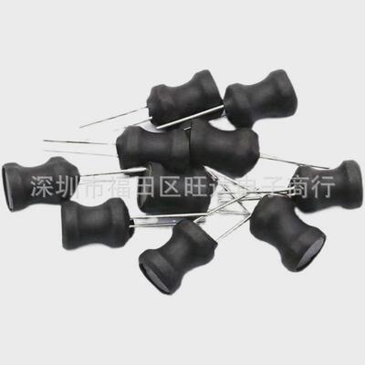 工字电感8*10150/220/470/560uH1mH2.2MH6.8工字型绕线电感器