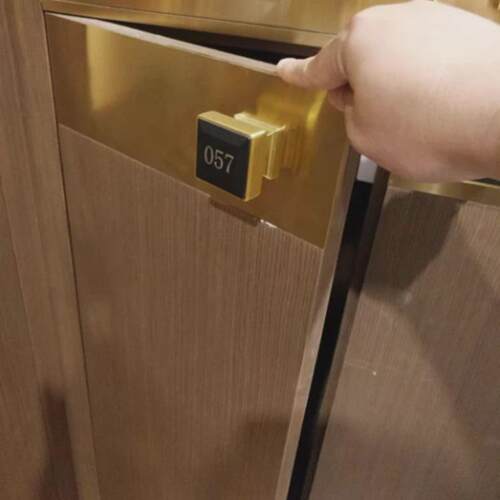 拉手式感应锁文件柜浴室锁id手牌锁更衣柜电子锁桑拿智能锁