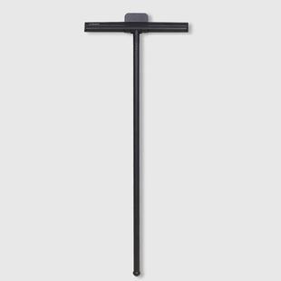 304不锈钢擦玻璃硅胶家用黑色刮水器浴室加长手柄保洁用地刮清洁