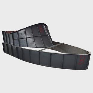 高速公路安全岛高速收费岛模具岛头岛尾钢模具模板预制收费站模具