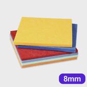 定制聚酯纤维吸音板琴房隔音降噪板影院幼儿园墙面装 饰毛毡护墙板