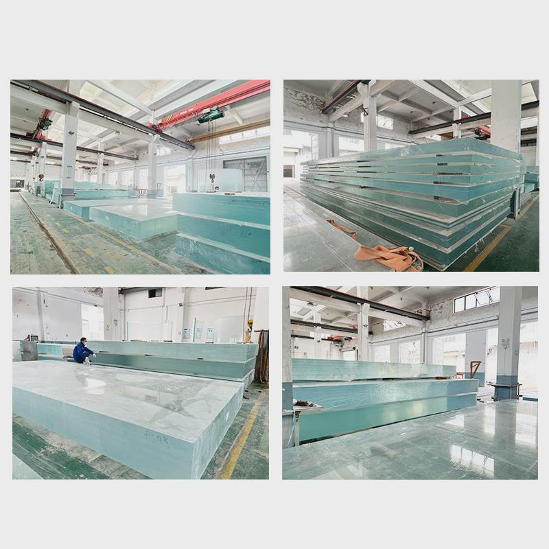 亚克力大型鱼缸上海设计嵌入式生态景观水族箱展览展示鱼缸