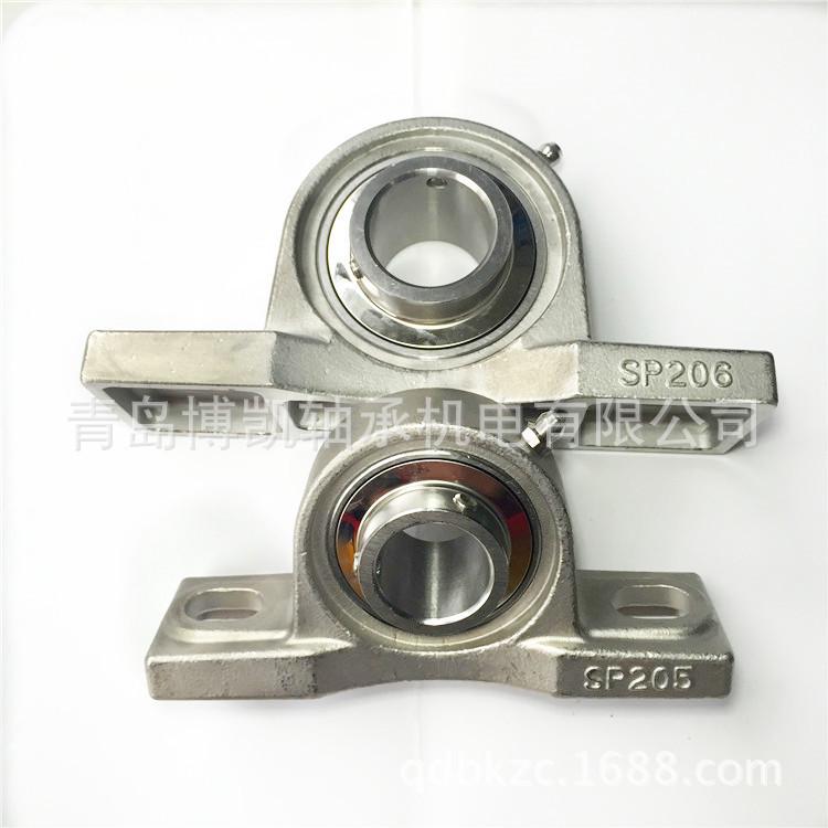 热销带座外球面轴承sucp306内径30mm轴承座可用suc306+sp207水中