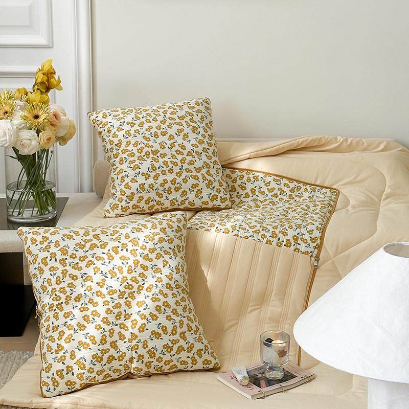 韩式碎花小清新汽车抱枕被子两用办公室枕头二一午睡空调夏凉被,居家布艺,抱枕被,淘宝优惠券,粉丝福利购,淘宝优惠卷