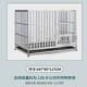 大型犬狗笼304不锈钢德牧专用白钢狗笼子大型犬马犬中型狗窝犬舍
