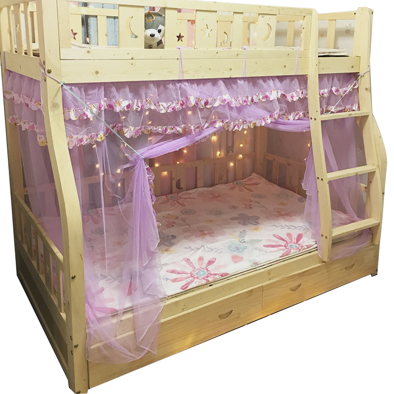 63N子母床绑带蚊帐系绳加密上下铺高低床双层床铁架床梯形家用1.5,床上用品,蚊帐,淘宝优惠券,粉丝福利购,淘宝优惠卷