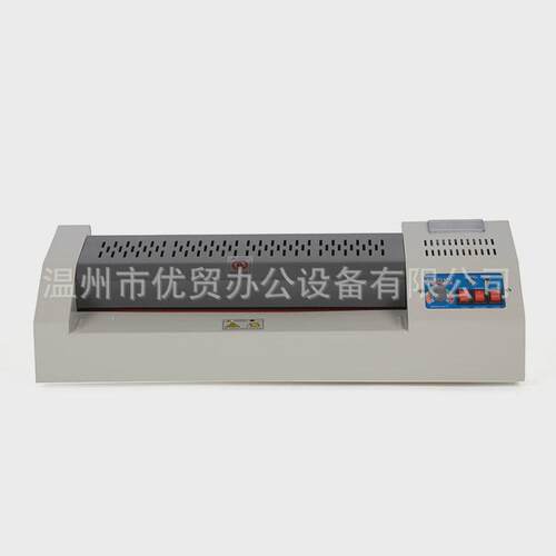 单台塑封机320mm办公家用a3带膜机相片过胶机压温度表无手轮yt320