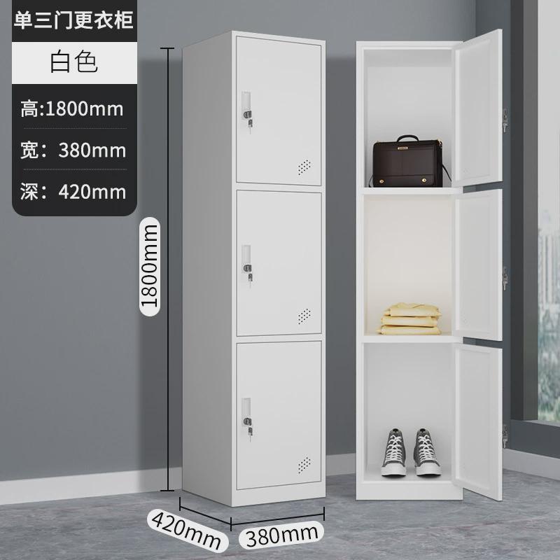 拆装单门铁皮柜五门二门四门员工收纳柜储物柜单更衣柜厂家批发