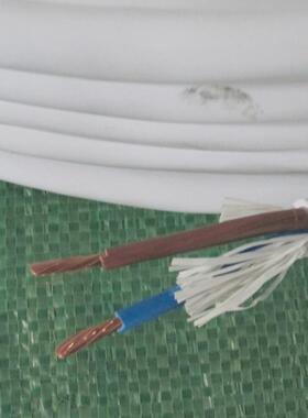 电缆线供应rvv2x0.75圆平方软电源线护套颜色、黑色、白色