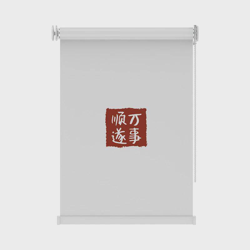 窗帘拉卷式窗户手阳光厨房免打孔安装卫生间防晒卷帘升降遮挡新款