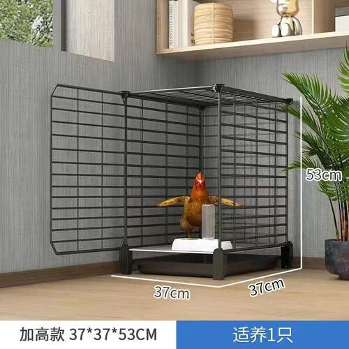 鸡笼子家用养殖铁笼大鸡20只三层室内外兔笼大号特大号自动清粪