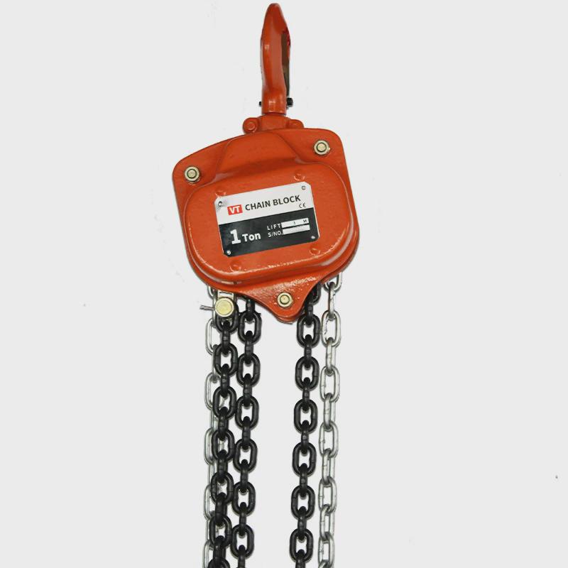外贸vt型倒起重葫芦工业1.5吨手拉葫芦链1t2t3t5t3米6m链条葫芦