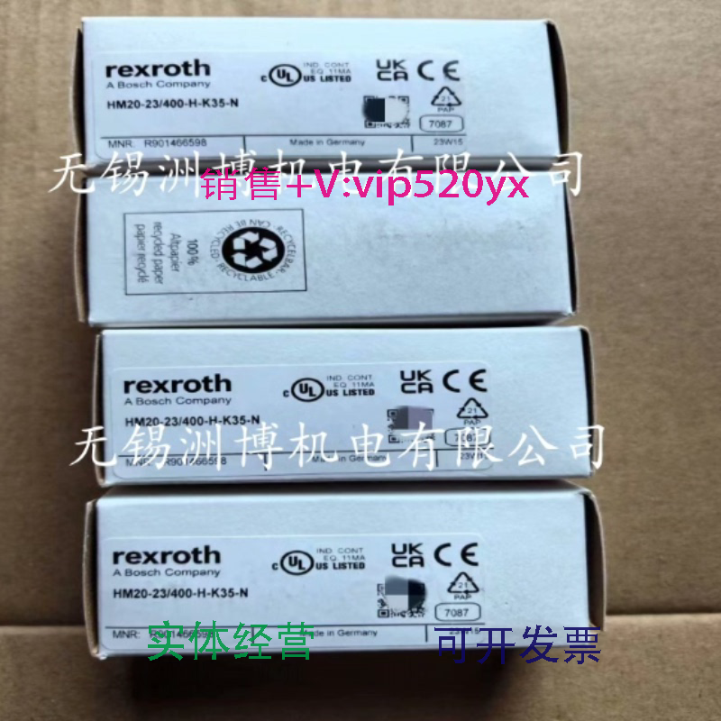 现货供应力士乐压力传感器HM20-23/400-H-K35-NR