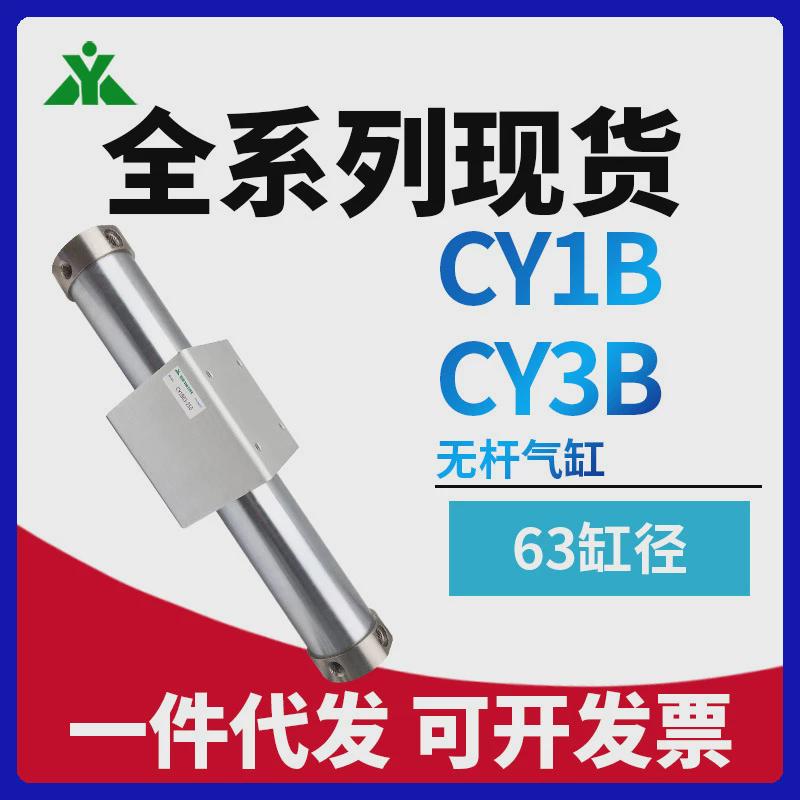 cy3b63/cy1b63-300-400-500-600-700-800-1000-1500-2000气缸杆无