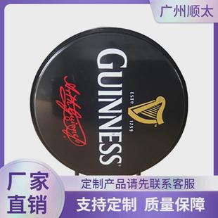 亚克力侧挂圆形吸塑灯箱便利店商场招牌常用发光广告牌户外灯箱