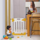 厂家供应免打孔儿童门栏安全门楼梯防护栏宠物隔离栅栏儿童宝宝