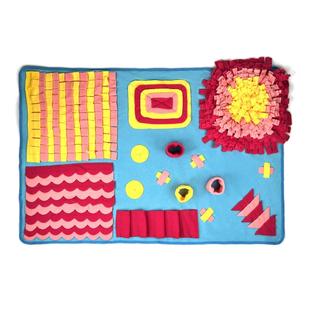 宠物狗狗嗅闻垫防滑嗅垫猫狗专用藏食消耗体力益智解压慢食训练